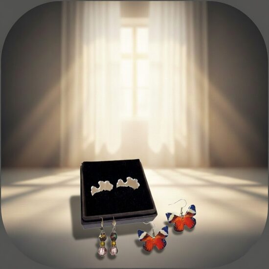 klasiskie un mini auskari