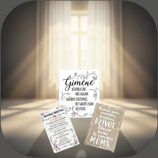 декоры с надписями