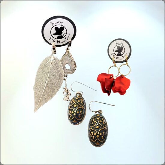 дизайнерские и бронзовые серьги