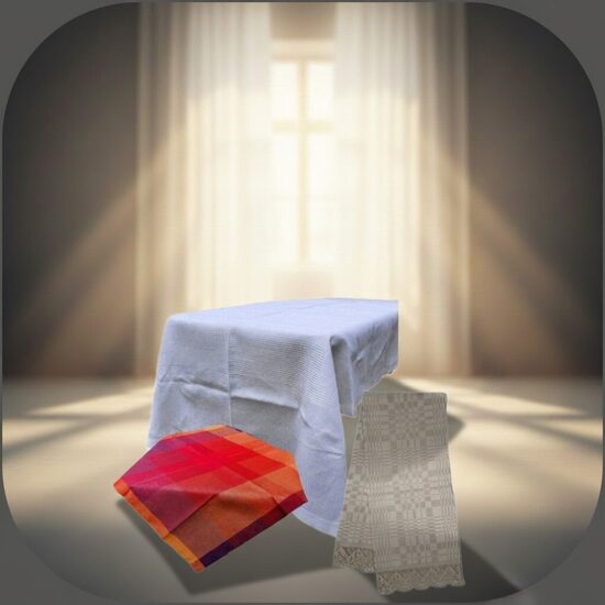 льняные салфетки, скатерти