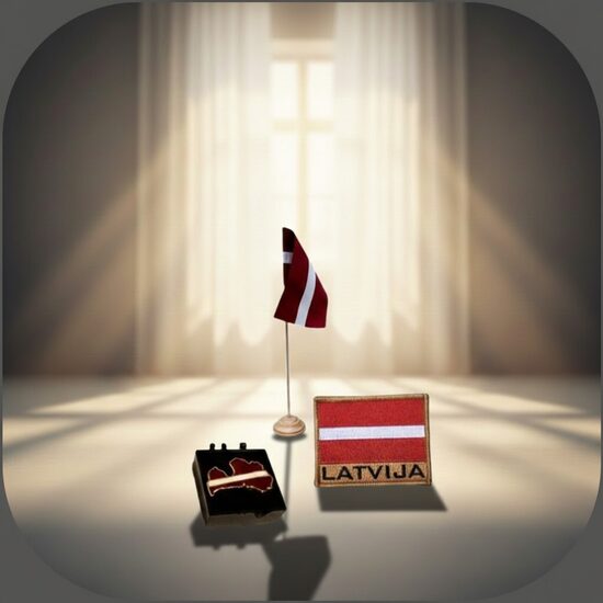 valsts simbolika suvenīros