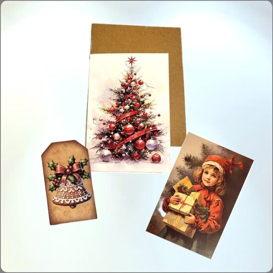 Рождественские и новогодние открытки