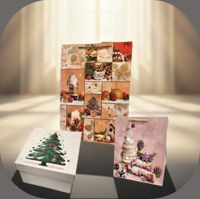 Christmas and New Year Gift Bags