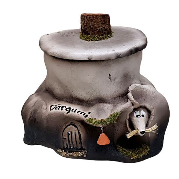 керамические горшки и масленки