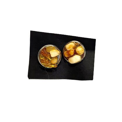 cufflinks "Classic Amber" -2