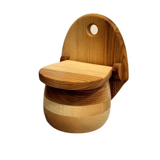Wooden salt shaker M