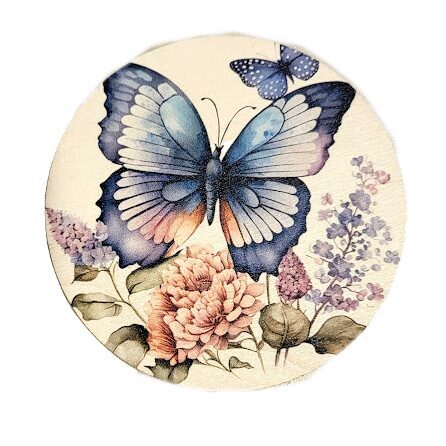 Plywood tray Butterflies 0513708