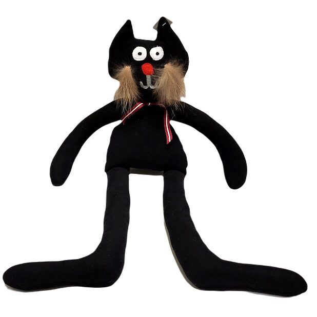 The black cat