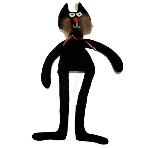 The black cat