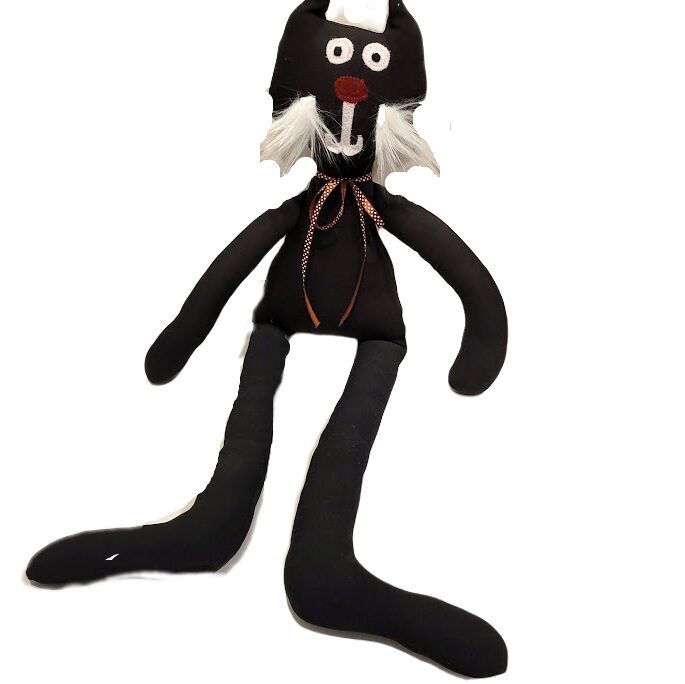 The black cat