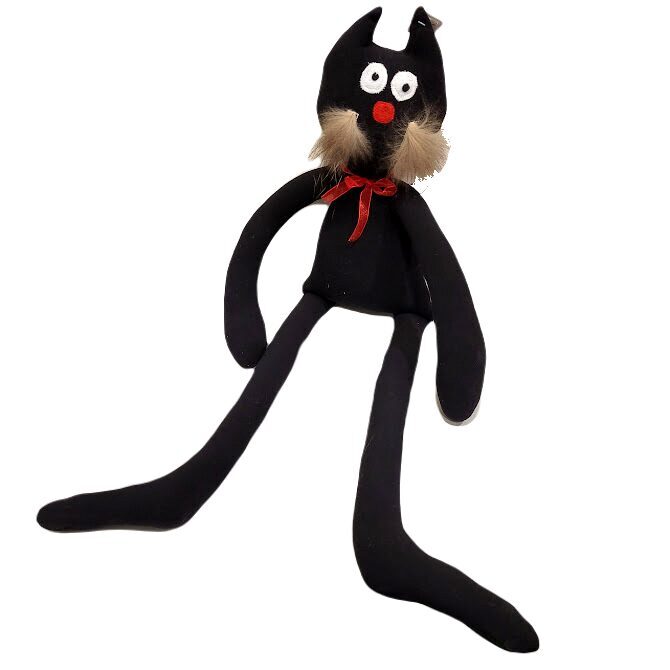 The black cat