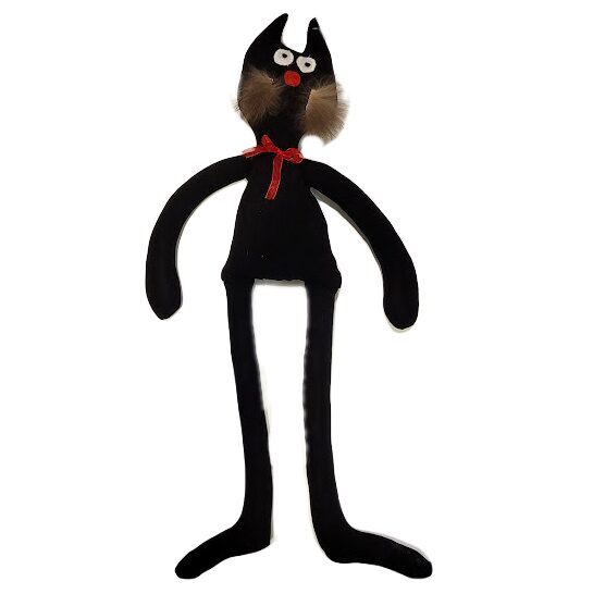 The black cat