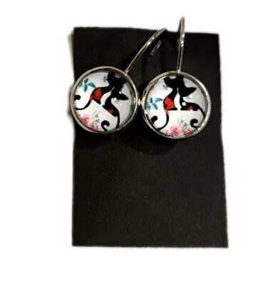 Earrings from the "Cats" collection
