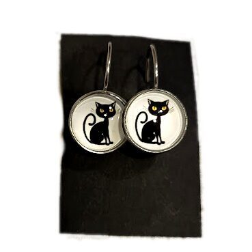 Earrings from the "Cats" collection