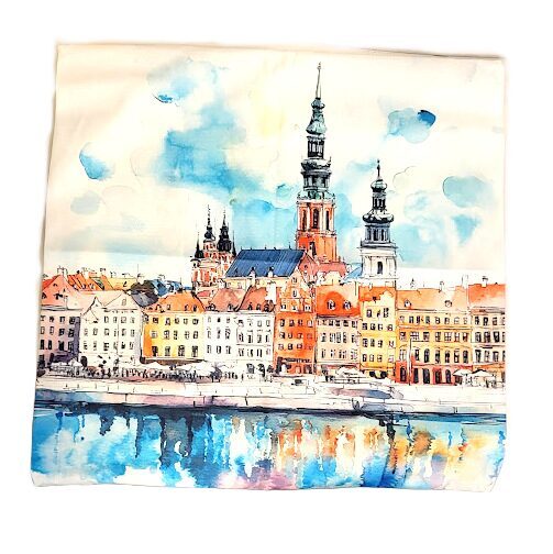 Decorative pillowcase Stylized Riga
