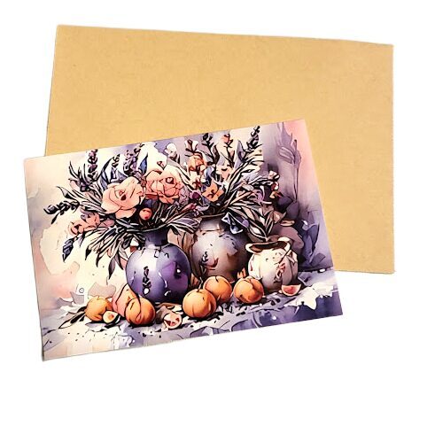 Apsveikumu kartiņa ar aploksni 0517011