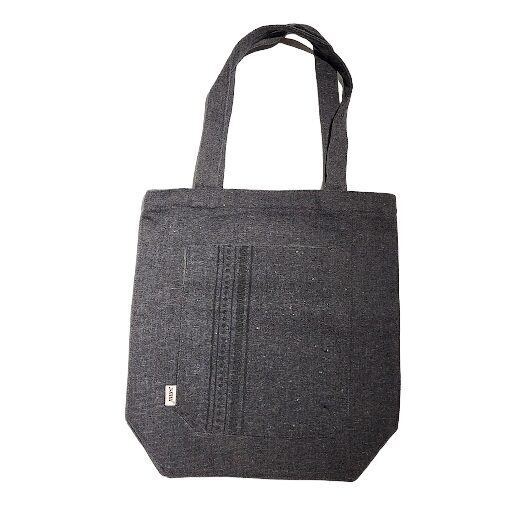 Kokvilnas soma ar rokturiem