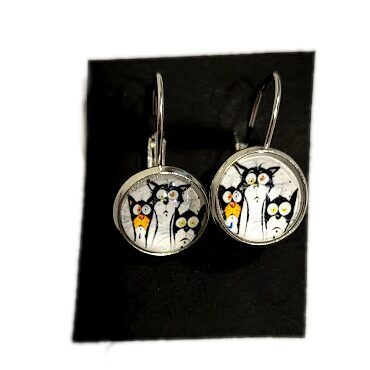  Auskari no kolekcijas "Kaķi" 0111112