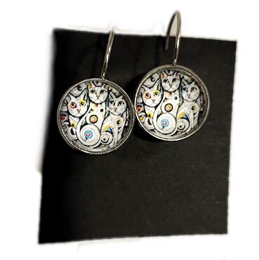  Auskari no kolekcijas "Kaķi" 0111103