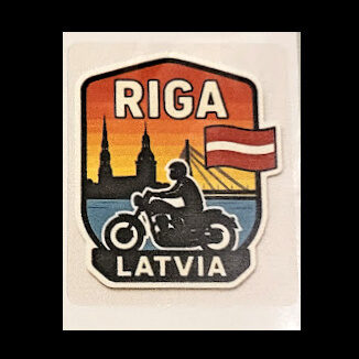 Sticker Riga - Latvia 543011