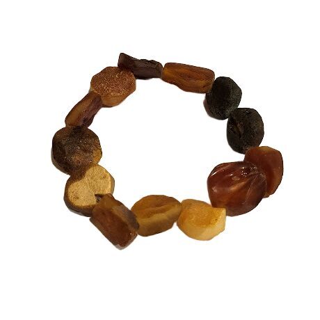 Уникальный янтарный браслет - Работа мастера 1206115