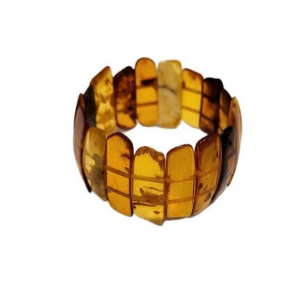 Янтарный браслет "Солнечный Магнат"  