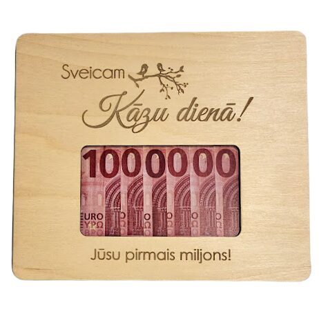 Jūsu pirmais miljons - Kāzu dienā 