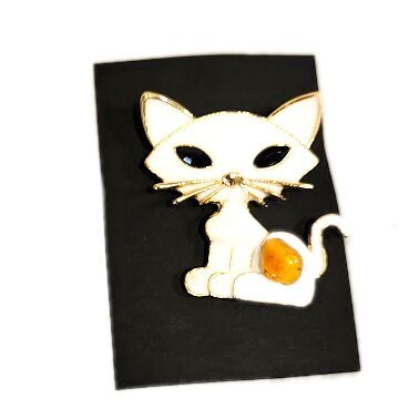 Brooch-pin "Cat in the Window"