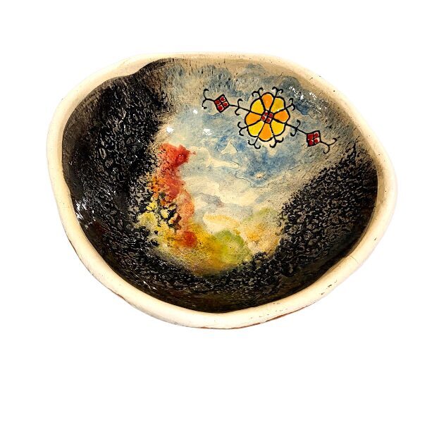 Clay bowl - Sun sign 1870508