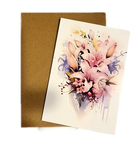 Apsveikumu kartiņa ar aploksni 059145