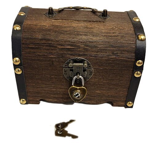 Koka krājkase - Dārgumu lāde 059904