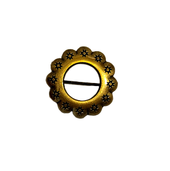 Brooch "Auseklis" – 2.3 cm (Bronze color) 190102