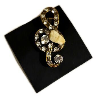 Brooch with amber 1201911