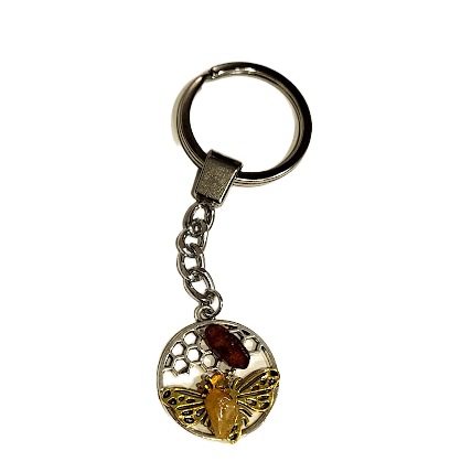 Atslēgu piekariņš ar dzintaru 1206805