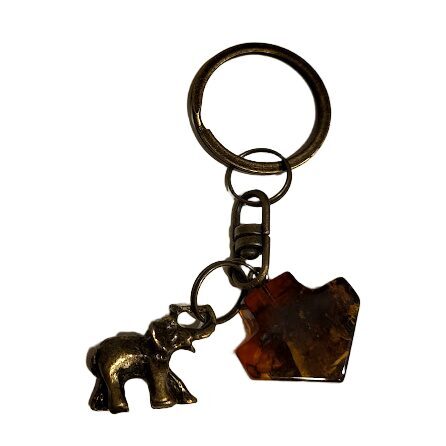 Брелок с янтарём 676619