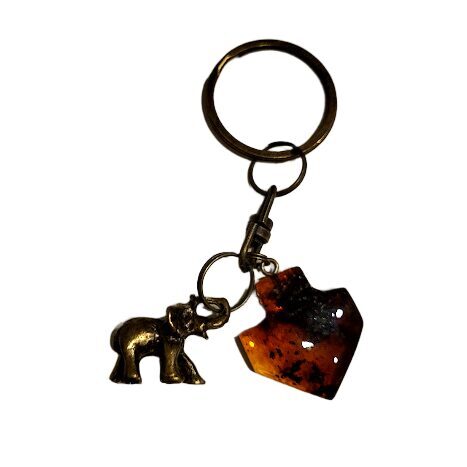 Брелок с янтарём 676623