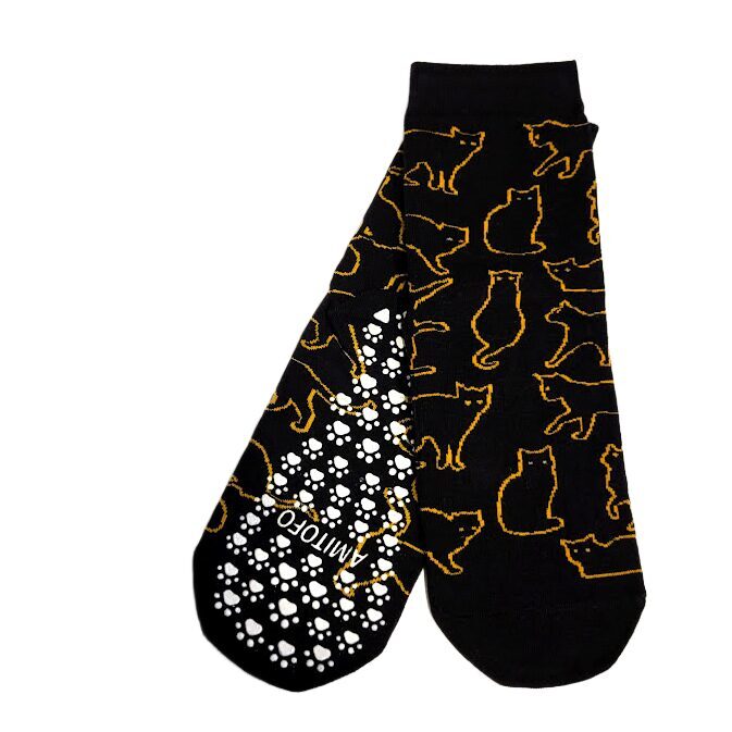 Dizaina zeķes ar pretslīdi 055736