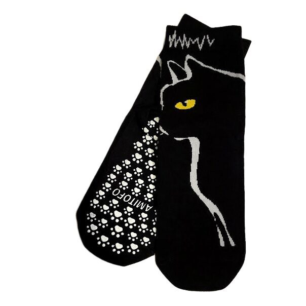 Dizaina zeķes ar pretslīdi 055729