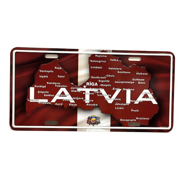 Автомобильный номер Латвия 1545904