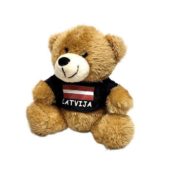 Plush Teddy Bear "Latvia" (12 cm) 514202