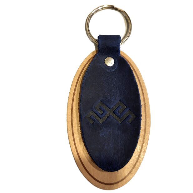 Ādas atslēgu piekariņš Mārtiņa zīme 430103