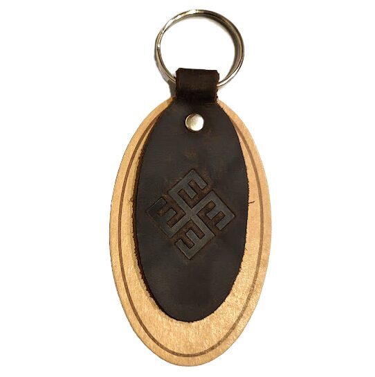 Ādas atslēgu piekariņš Ugunskrusts 430113