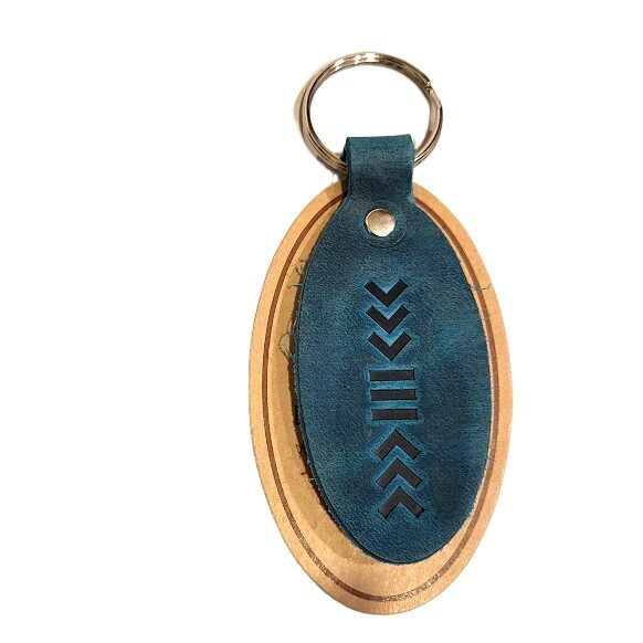 Ādas atslēgu piekariņš Laimas slotiņa 430117