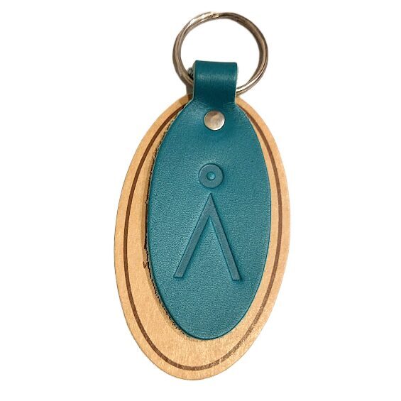 Ādas atslēgu piekariņš Dieva zīme 430122