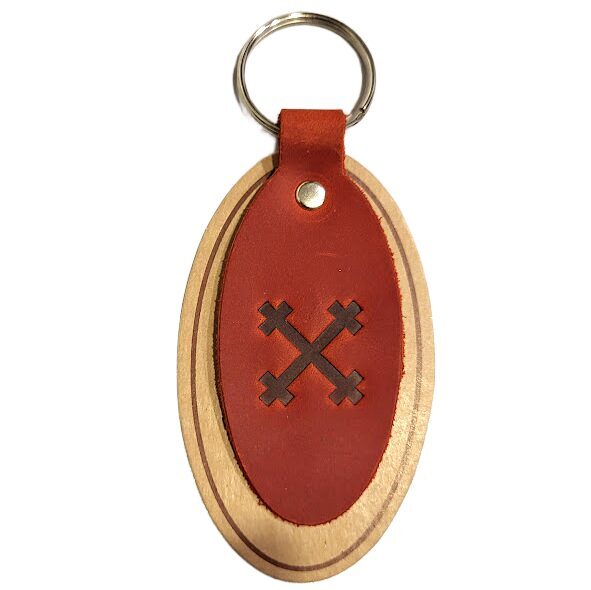Ādas atslēgu piekariņš Māras krusts 430128