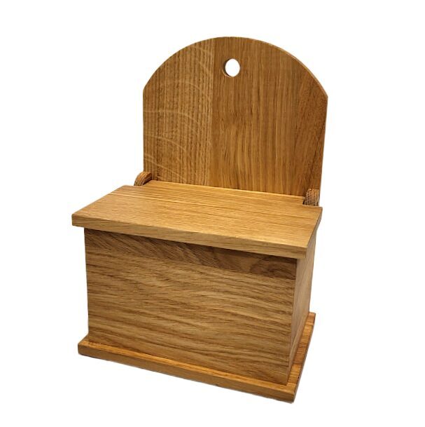 Деревянная солонка - дуб