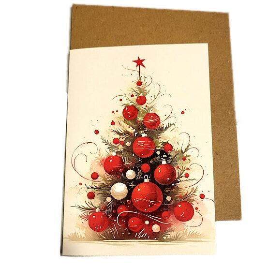 Kartiņa ar aploksni Ziemassvētkiem 0519818
