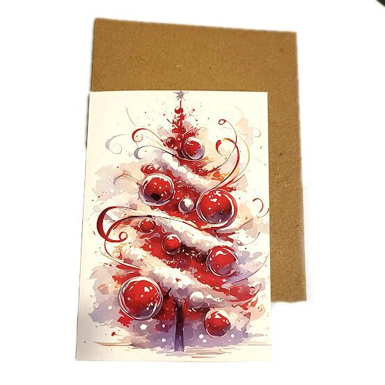 Kartiņa ar aploksni Ziemassvētkiem 0519813