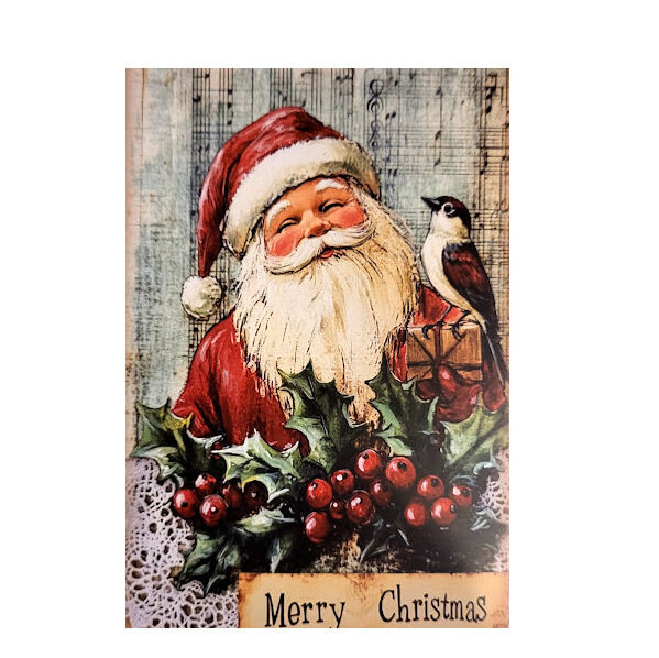 Apsveikumu kartiņa Retro Ziemassvētki 05129123