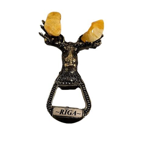 Magnet - Bottle Opener with Amber 677302